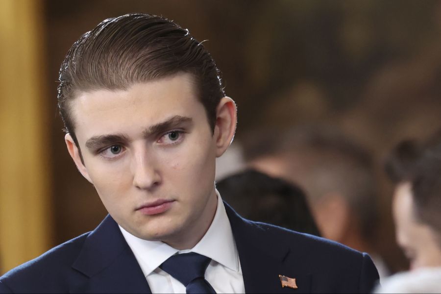 Ein iranischer Staatssender droht in einem Video offen mit der Tötung von Barron Trump (20).