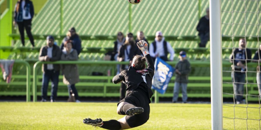 Der Sportplatz der FCZ Frauen verfügt über eine kleine Tribüne. Nun soll ein Dach her, findet das Stadtzürcher Parlament. (Archivbild)
