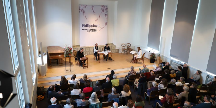 Die Philippinen waren 2025 Gastland an den Zofinger Literaturtagen