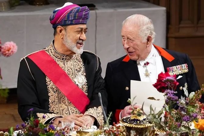 Sultan Haitham bin Tarik König Charles III.