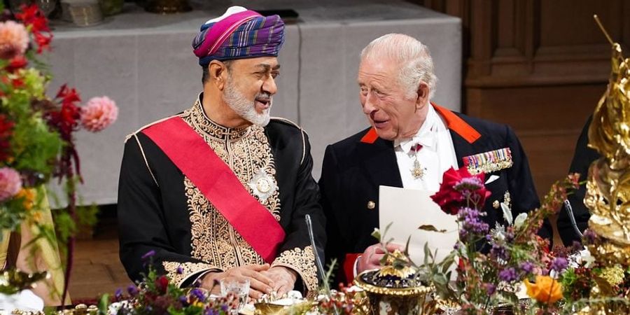 Sultan Haitham bin Tarik König Charles III.