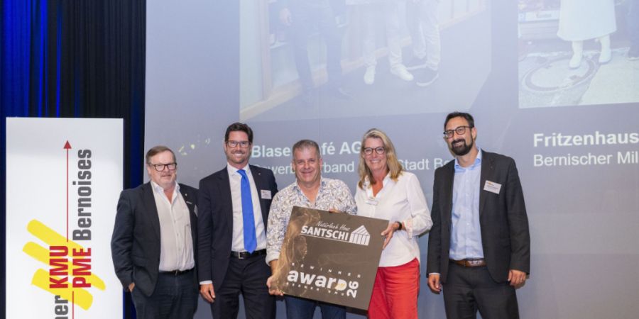 Der Berner KMU Award 2026 geht an Santschi Holzbau aus Uetendorf.