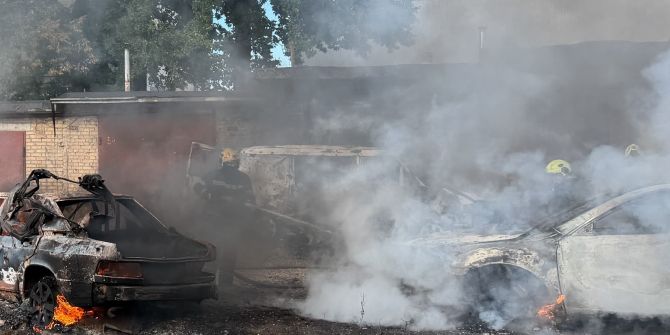 Russischer Luftangriff auf Kiew