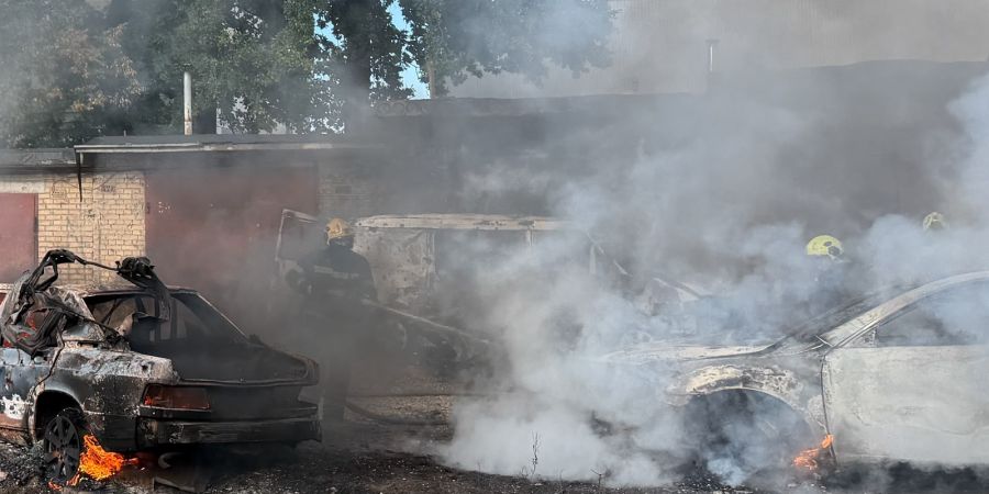 Russischer Luftangriff auf Kiew