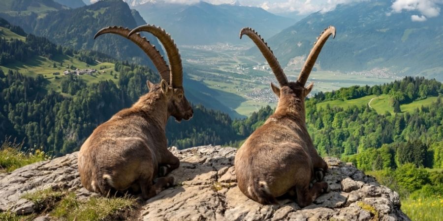 Die Werbekampagne mit den beiden Steinböcken Gian und Giachen wird durch den Kanton Graubünden weiter finanziell unterstützt.