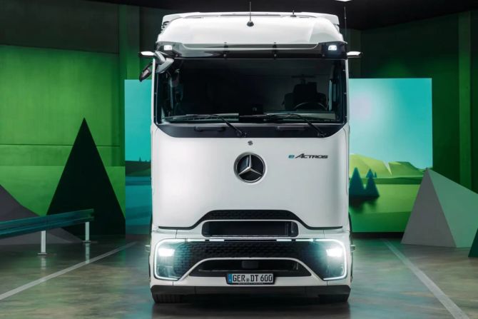 Mercedes Benz eActros 600