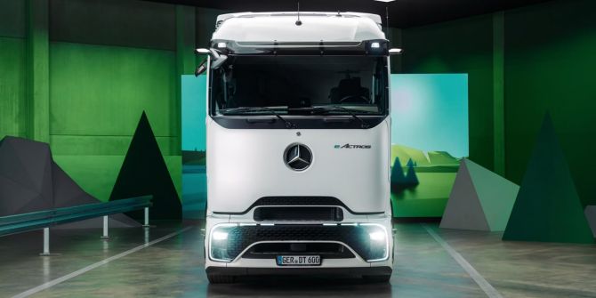 Mercedes Benz eActros 600