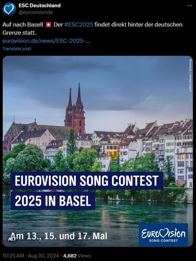 Deutsche jubeln über den ESC-Entscheid. esc