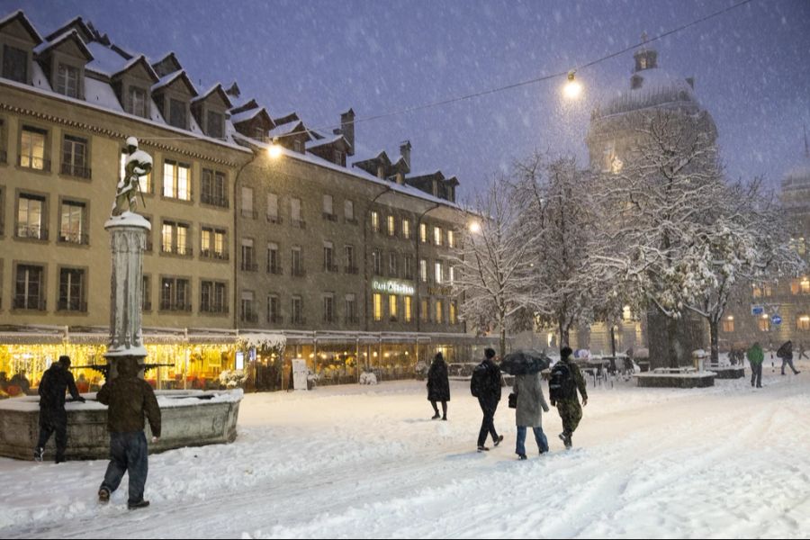 So viel Schnee sei aussergewöhnlich, meint der Meteorologe. Nicht nur für den November.