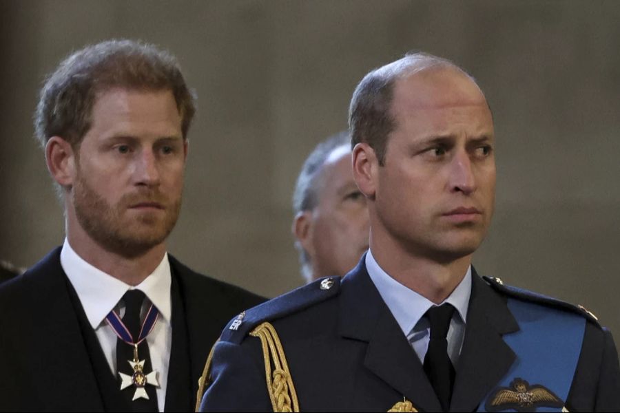 Prinz Harry und Prinz William sind zerstritten.