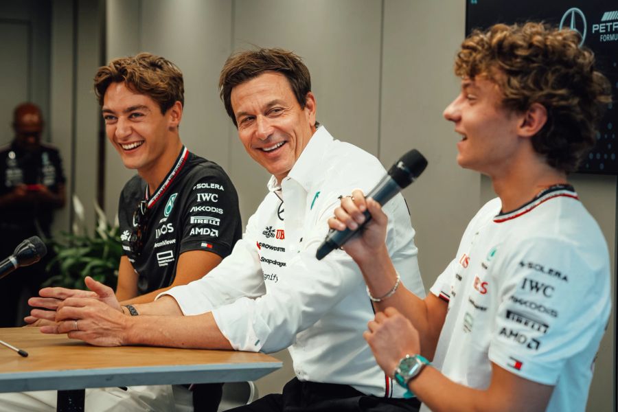 Toto Wolff Mercedes Antonelli