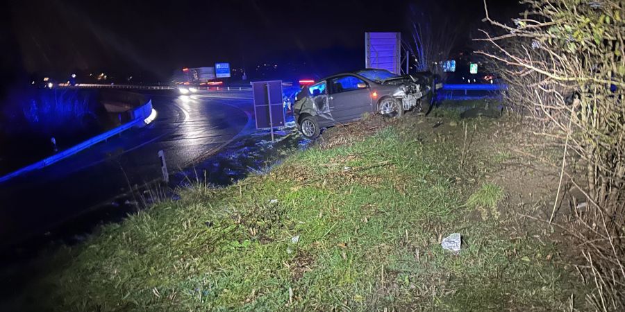 Unfall in Kölliken.