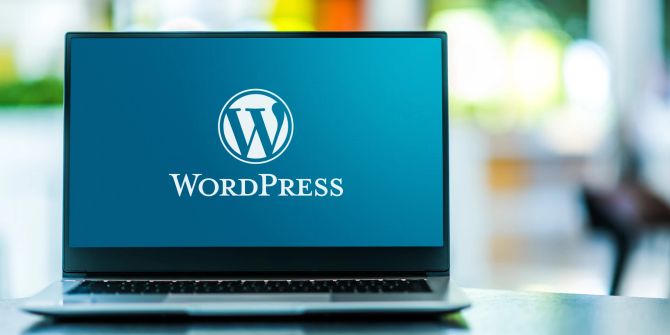 Wordpress auf dem Laptop