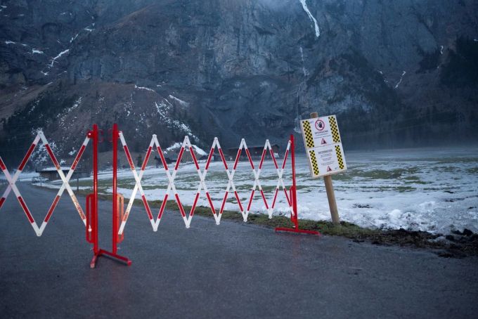 Murgänge im Berner Oberland haben an Häufigkeit und Intensität zugenommen. Das birgt Gefahren für Skitouristen. (Archivbild) Kandersteg Felsrutsch