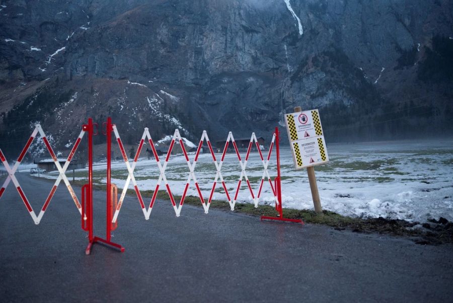 Kandersteg Felsrutsch