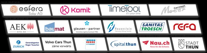 Die Partner des EHC Thun. EHC Thun