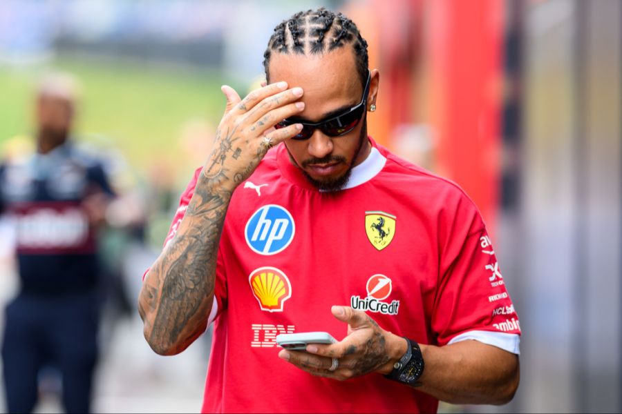 Lewis Hamilton Ferrari