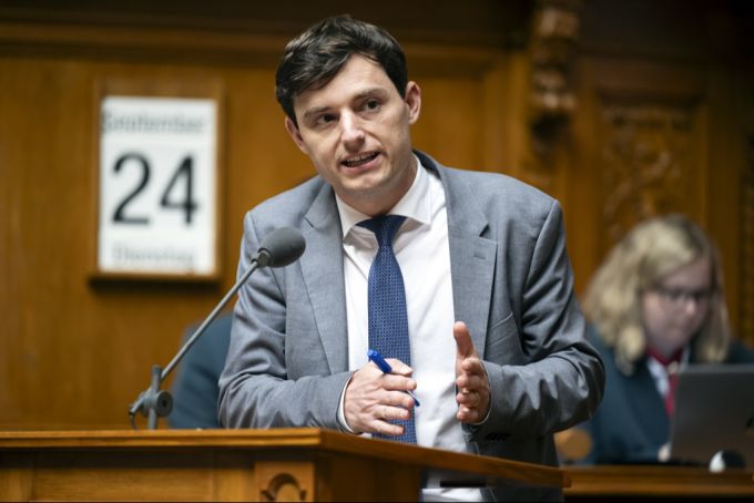 SVP-Nationalrat Benjamin Fischer. Benjamin Fischer