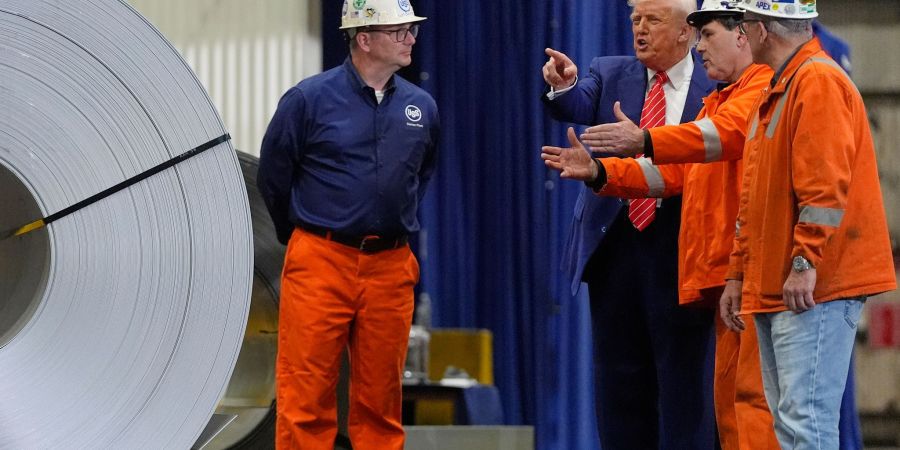 US-Präsident Donald Trump setzt auf Zölle als handelspolitisches Druckinstrument. (Archivbild)