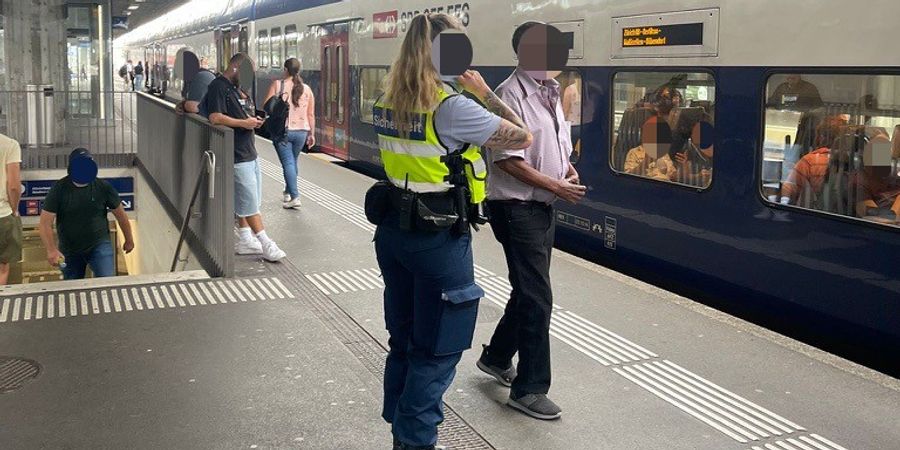 Mittlerweile sieht man sie überall: Das Sicherheitspersonal der SBB an den Zürcher Bahnhöfen.