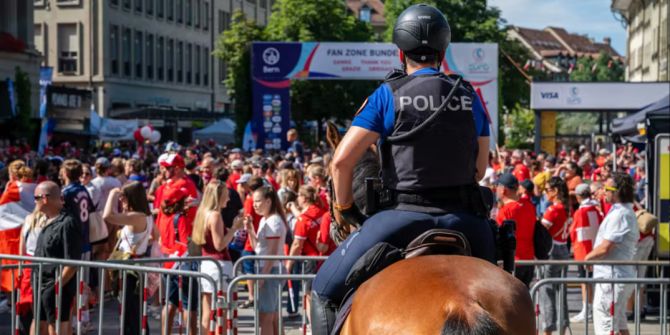 Reiterpatrouille Fanzone WEURO 2025