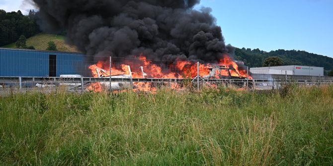 Brand in St. Margrethen