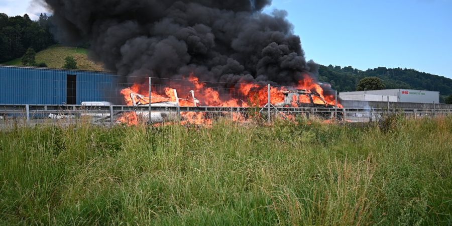 Brand in St. Margrethen