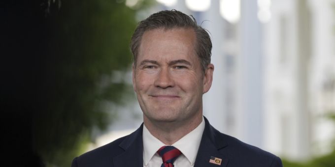 Mike Waltz ist nicht mehr Sicherheitsberater der US-Regierung. waltz
