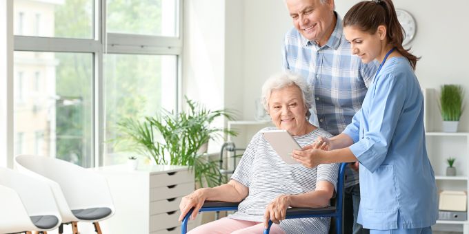 Betreutes Wohnen - Wie ist die Pflege organisiert?