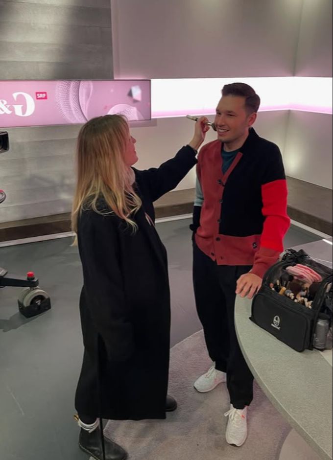 Joel Grolimund im «G&G»-Studio. Jetzt muss der Moderator Abschied nehmen. Joel Grolimund