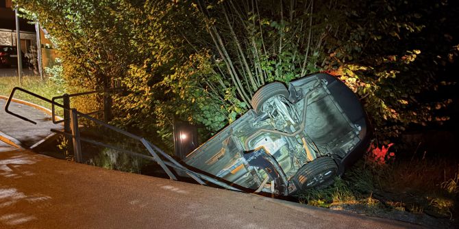 Selbstunfall Pfäffikon