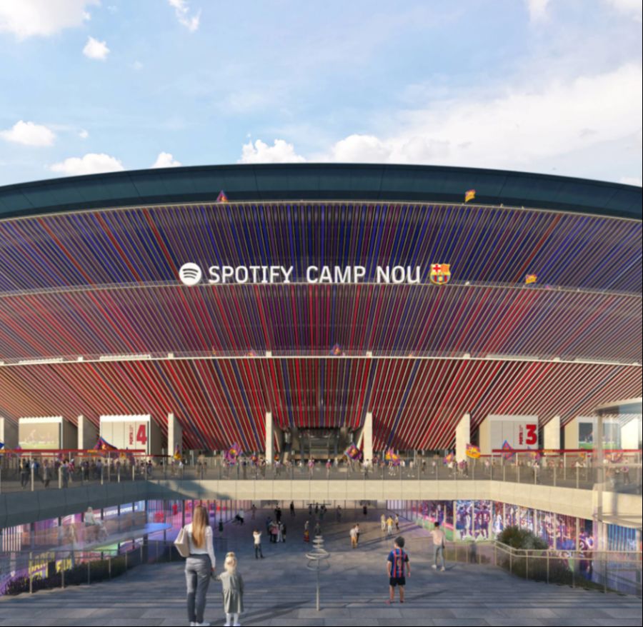 Die Modernisierung des Stadions ist Teil des Transformationsprojekts «Espai Barça».