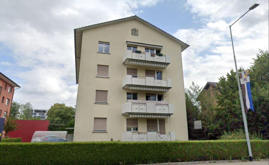 So sah das Gebäude vor der Sanierung aus.