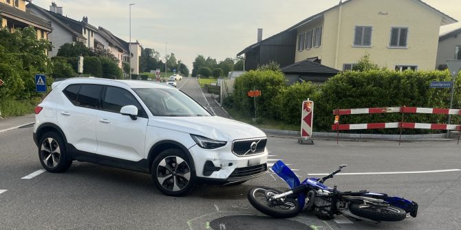 Motorrad Unfall