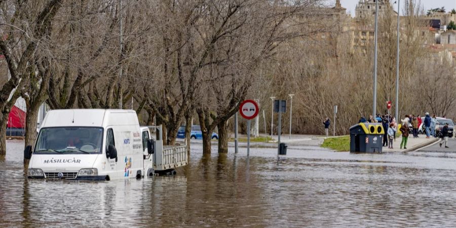 Hochwasser in Avila