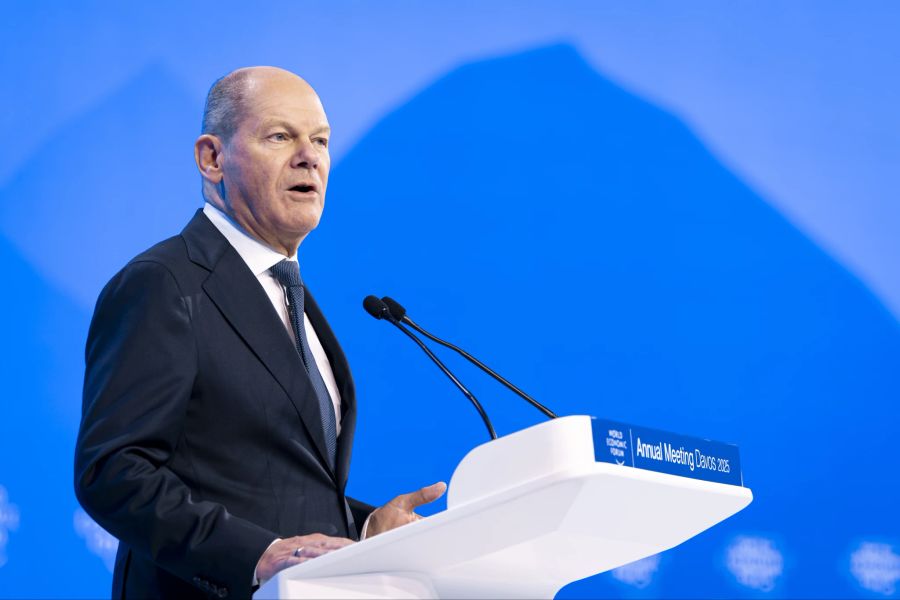 Olaf Scholz WEF