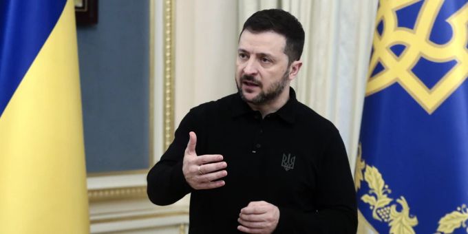 Der ukrainische Präsident Wolodymyr Selenskyj. Ukraine Krieg Wolodymyr Selenskyj