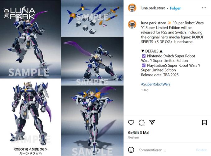 Super Robot Wars Y ist der neueste Teil der traditionsreichen Super Robot Wars-Serie, die vor über 30 Jahren begann. super robot wars y