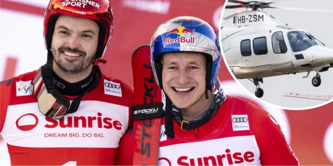 «Kommt vor» - Odi und Meillard gehören zu Heli-Reisenden im Weltcup