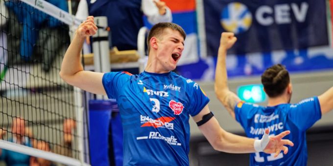 Volley Amriswil sichert sich Platz eins in der Qualifikation. Volley Amriswil