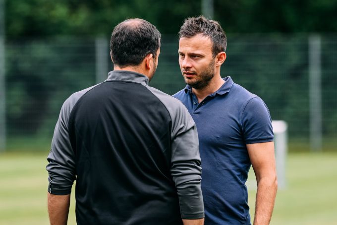 Sportchef Elsad Zverotic. Elsad Zverotic