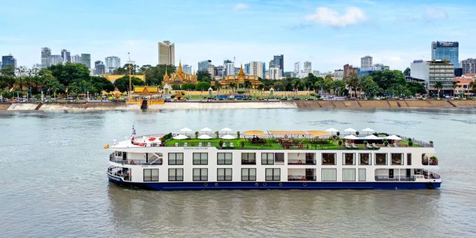 An Bord der Mekong Discovery kann man Südostasien entspannt entdecken. Mekong Discovery Flussschiff