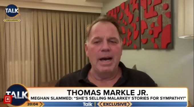 Thomas Markle Jr. wettert über seine Halbschwester Meghan Markle und ihre neue Netflix-Show. Thomas Markle Jr.