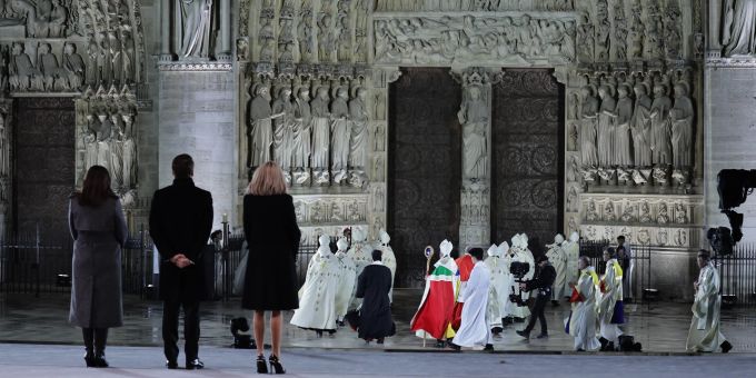 3000 Gäste - Pariser Notre-Dame fünf Jahre nach Brand wiedereröffnet
