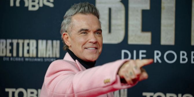 Premiere des Films "Better Man - Die Robbie Williams Story"