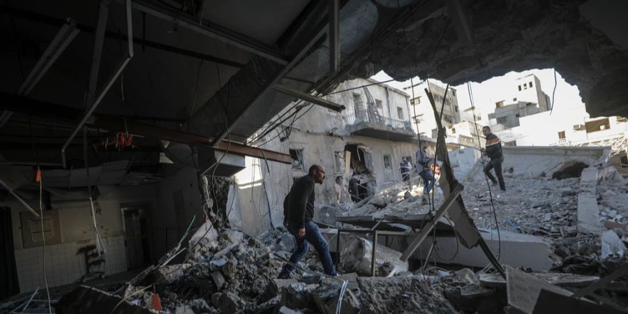 Trümmer in Gaza