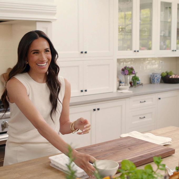 Meghan Markle feierte am 4. März Premiere mit ihrer Netflix-Kochshow. Meghan Markle