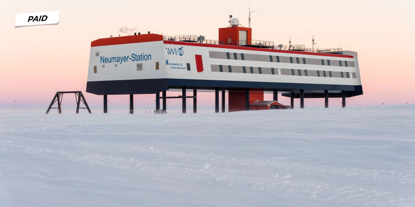 Schweizer Expertise für deutsche Polarforschung: Brugg Pipes beliefert Antarktis-Station