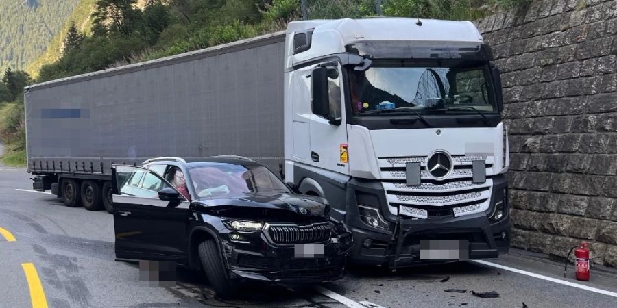 Andermatt: Verkehrsunfall