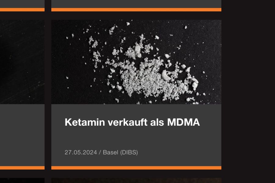 Doch Raver aufgepasst: Ab und an ist das erworbene MDMA gar kein MDMA – sondern eine andere Substanz wie etwa Ketamin.